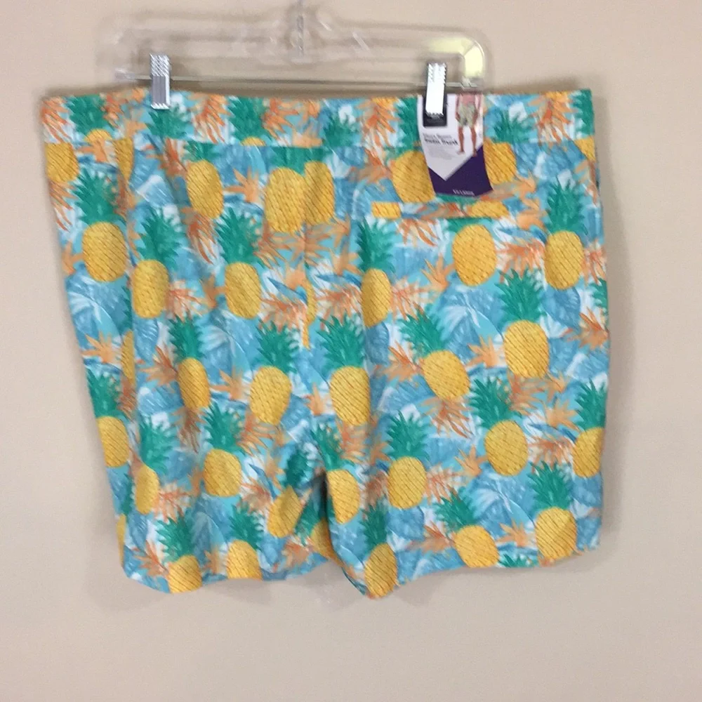 Member’s Mark Tropical Resort Swim Trunks UPF 50 Sun Protection Size XXL NWT